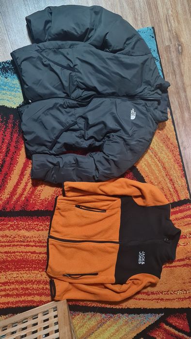 Лот яке The north face & полар Jack and Jones
