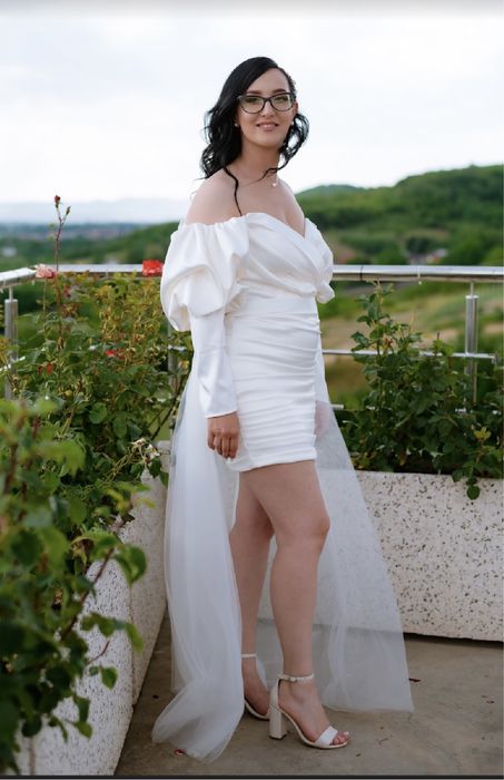 Rochie cununie civila mireasa-Inchiriere