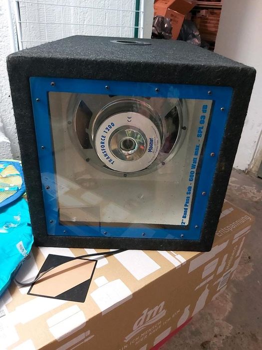 Бас каса magnat и усилвател a/d/s 1200w