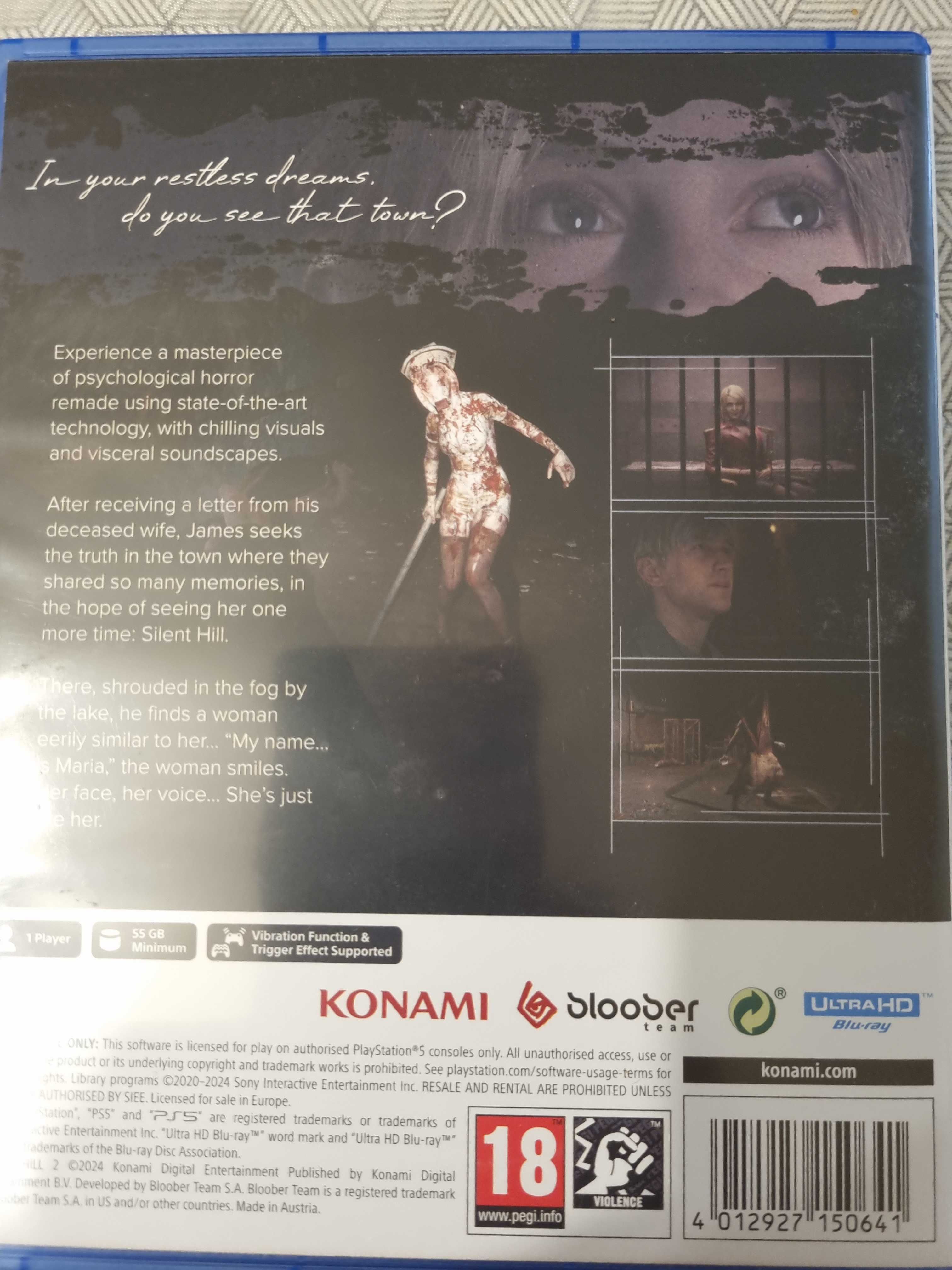 Игра за PS5 Silent Hill 2