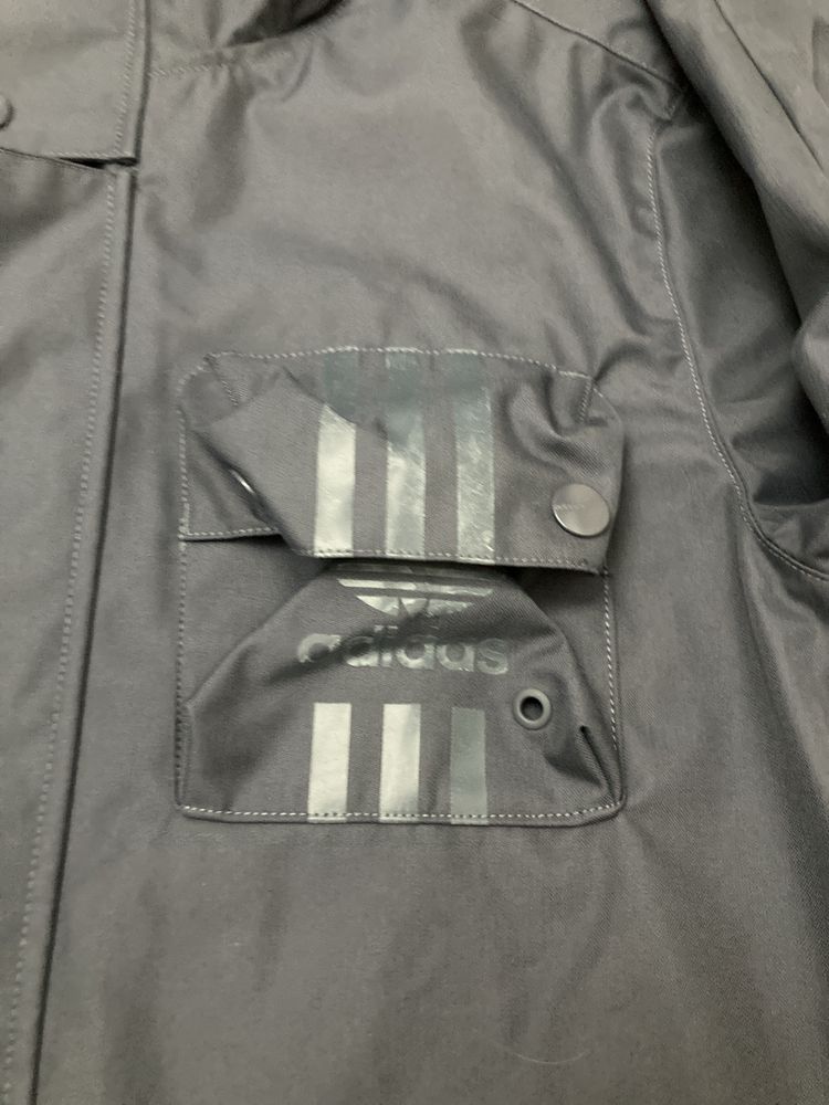 Geaca parka Adidas M impermeabila lunga