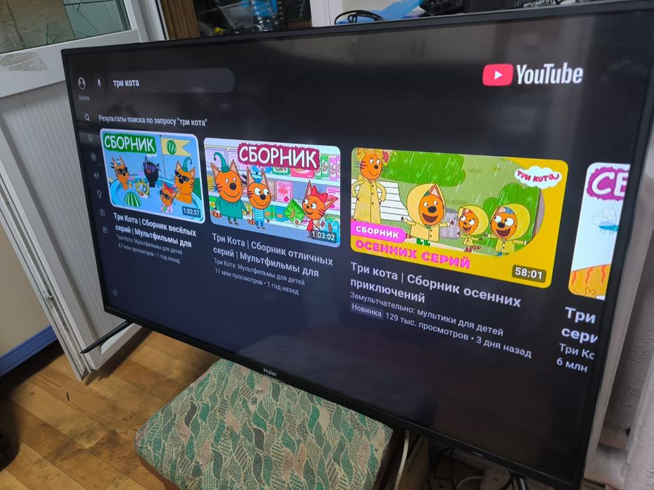 Смарт телевизор Haier 110 см smart tv WiFi YouTube