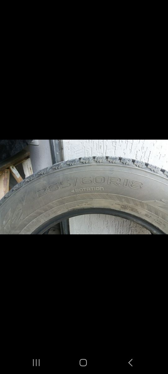 265/60 R18 Шины nokian hakkapelitta