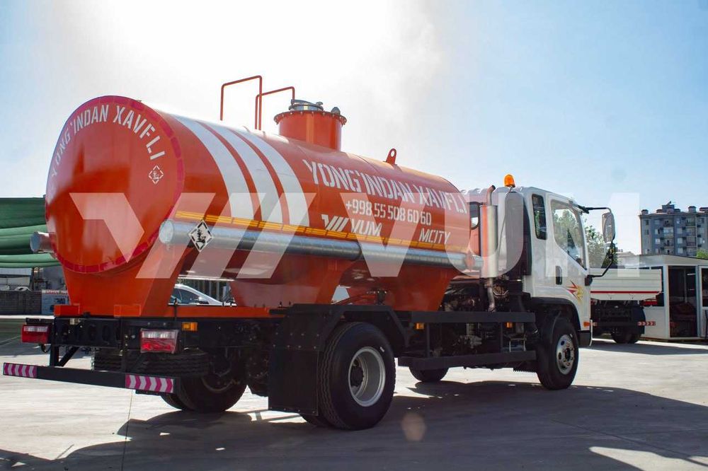 Топливозаправщик FAW Tiger V 7 м³ мини бензовоз