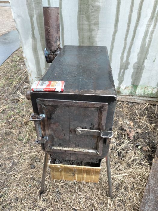 Мини печка для палатки или гаража