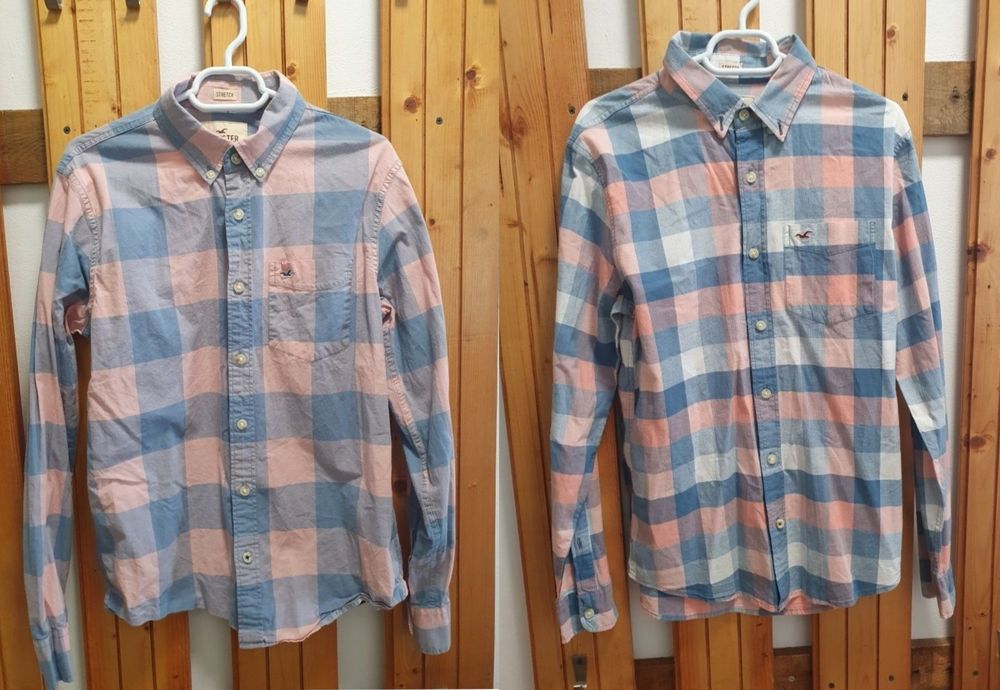 Set 2 Cămași Hollister bărbați mărimea S