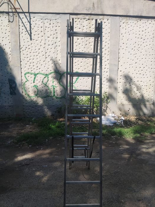 Vind scară aluminiu 3 segmente