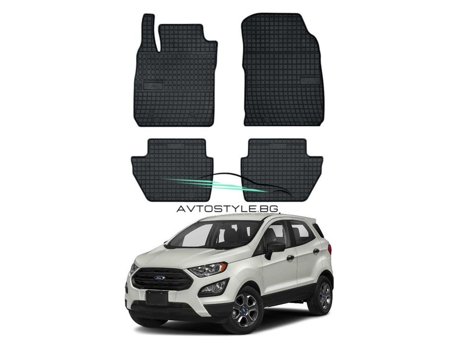 Гумени стелки за Ford Ecosport след 2017 г., Frogum - El Toro