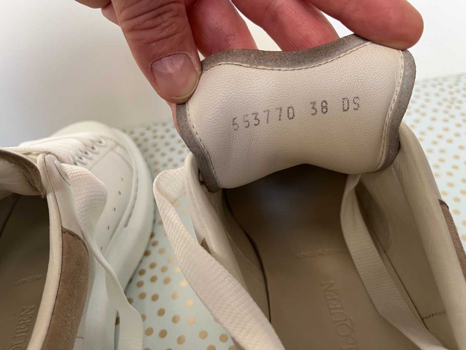 Alexander Mcqueen кожени маратонки 38 ОРИГИНАЛНИ