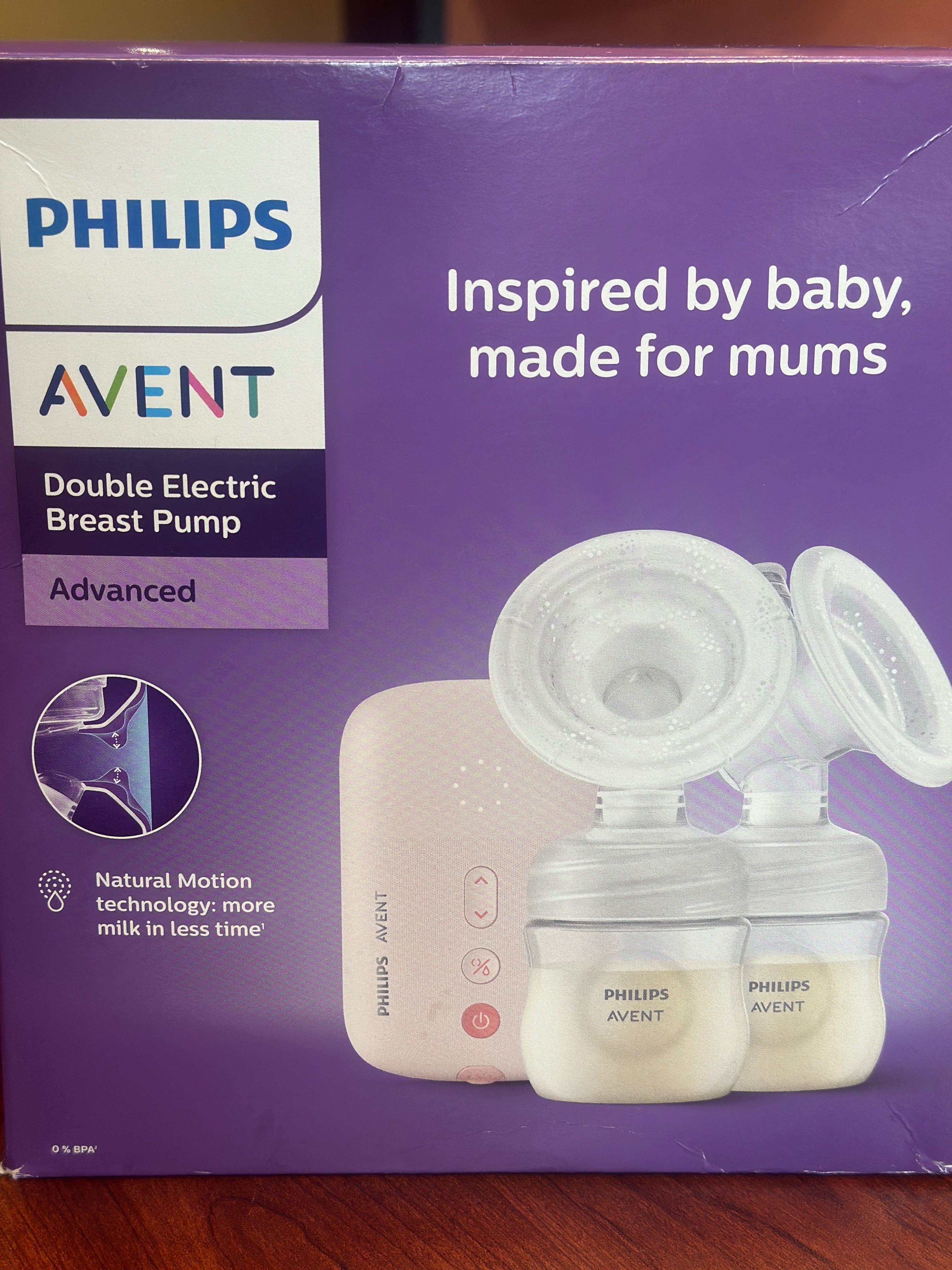 Двойна електрическа помпа за кърма Philips Avent - с гаранция