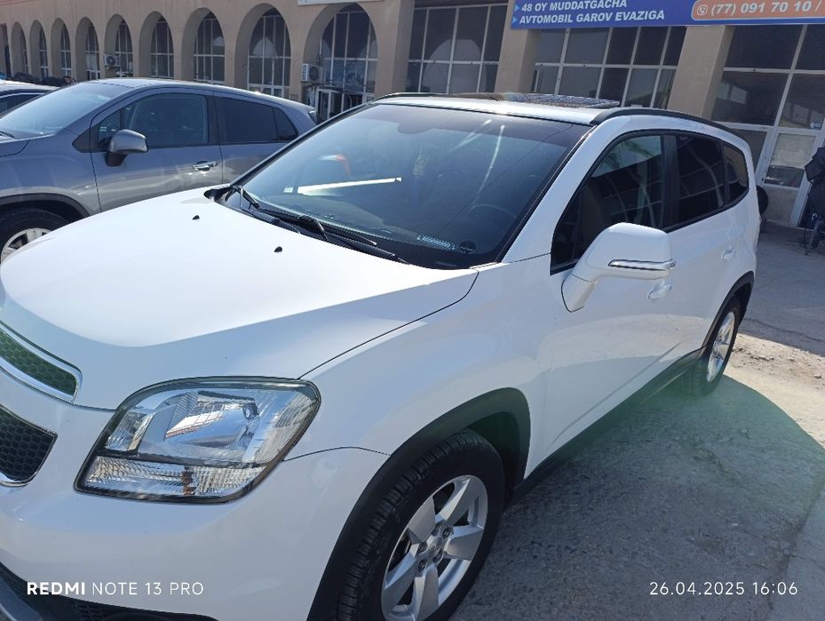 Chevrolet Orlando 2015 | 2-pozitsiya | Propan gaz