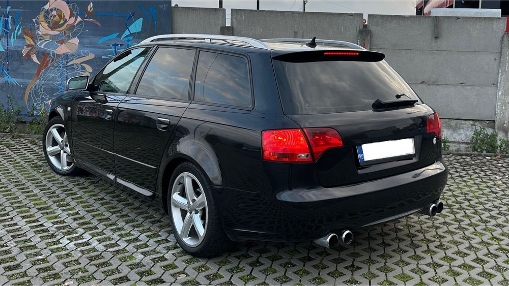 Audi A4 2.0 D 170 CP 2007 E4 Manual 6+1 Quatrro S-Line Int Ext Far Led