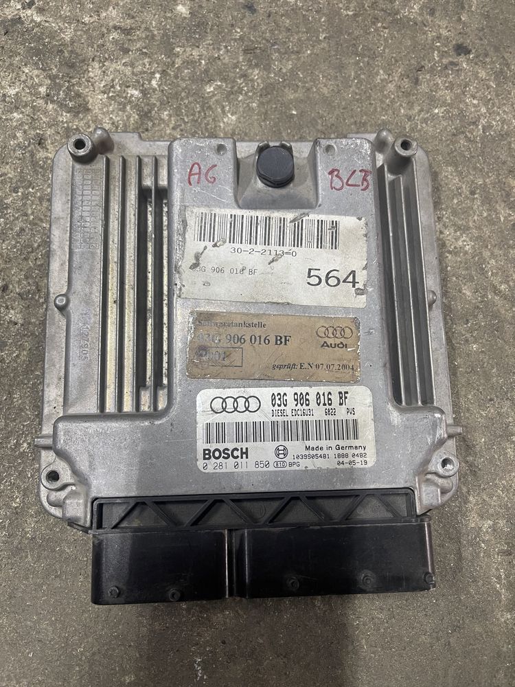 ECU Calculator motor Audi 2.0tdi BRE,BLB 03G906016 JE,GC,JD,GN,KP,BF