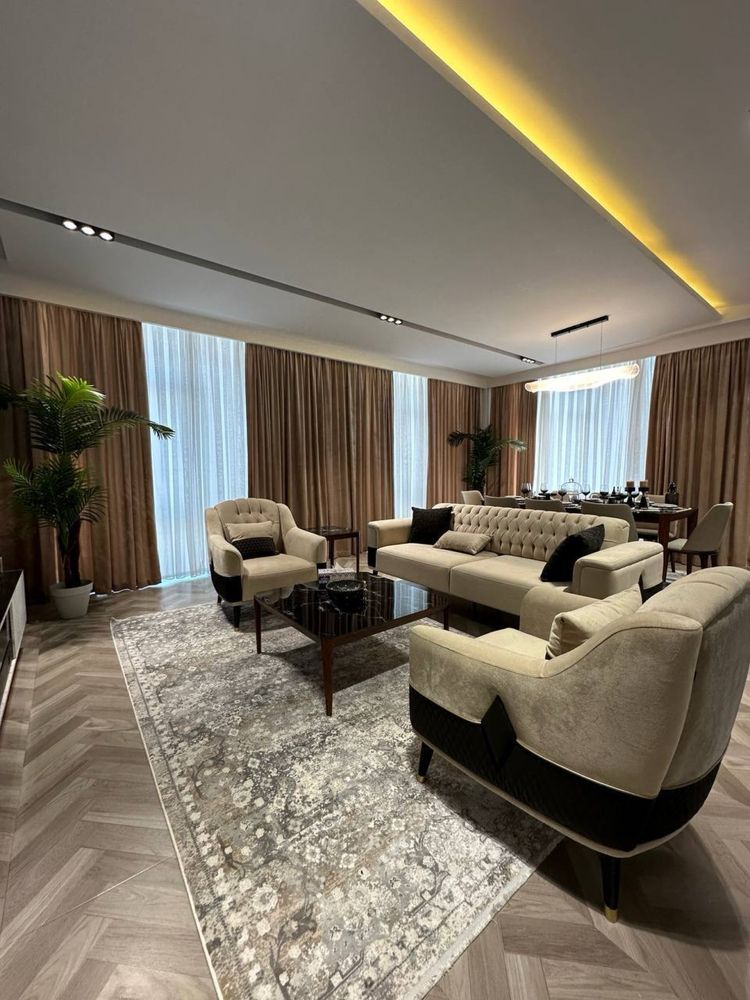 Tashkent sity Gardens! 3ка с Авторским ремонтом и видом на парк!Новая!