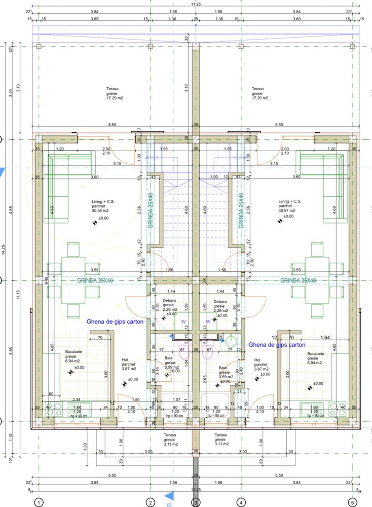 Proprietar/ Vand Duplex Cu Utilitati/Mosnita/Parter + Etaj/Placa)