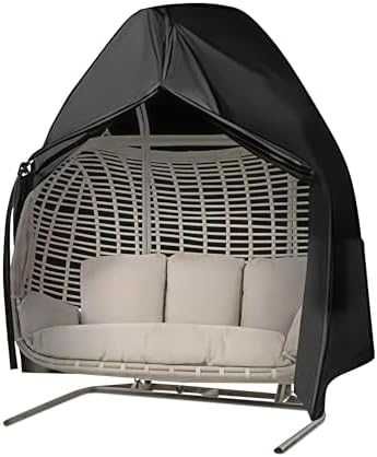 Покривало Калъф за висящ градински стол яйце, ветроустойчив UV защита