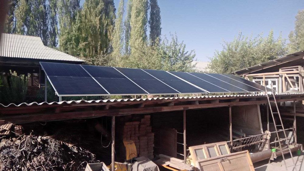 Quyosh panel podkluch ustanovka - установка солнечных панелей