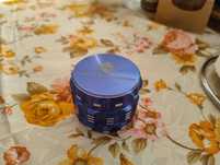 Grinder tutun nou Kozo 50 mm, aluminiu, 4 parti, magnetic + cadouri