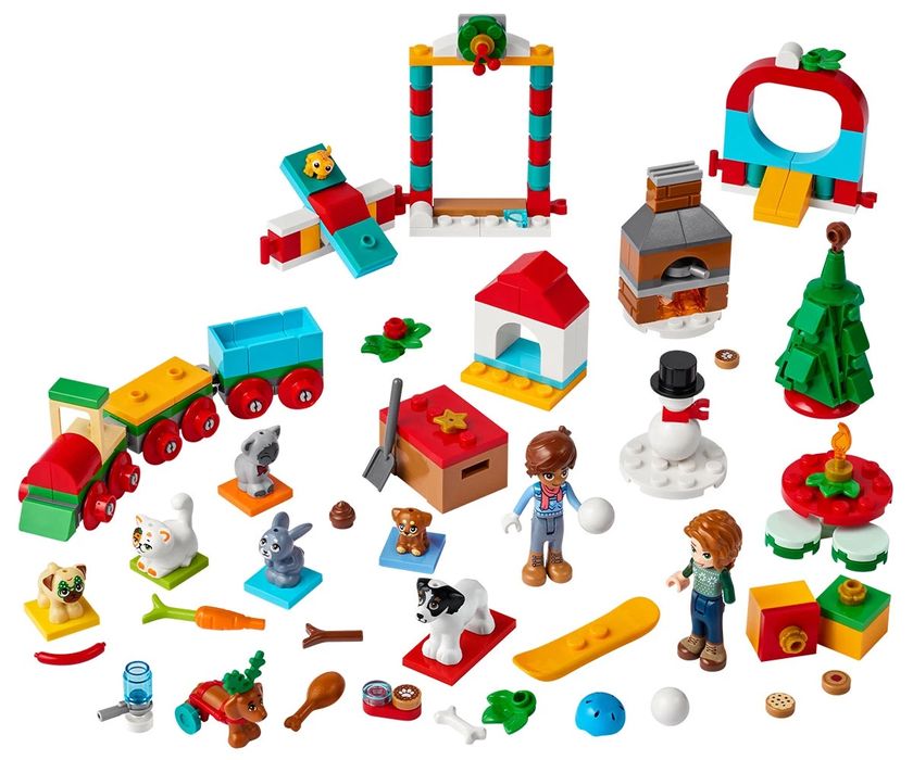 Lego Friends и City Коледен календар 3 - модела