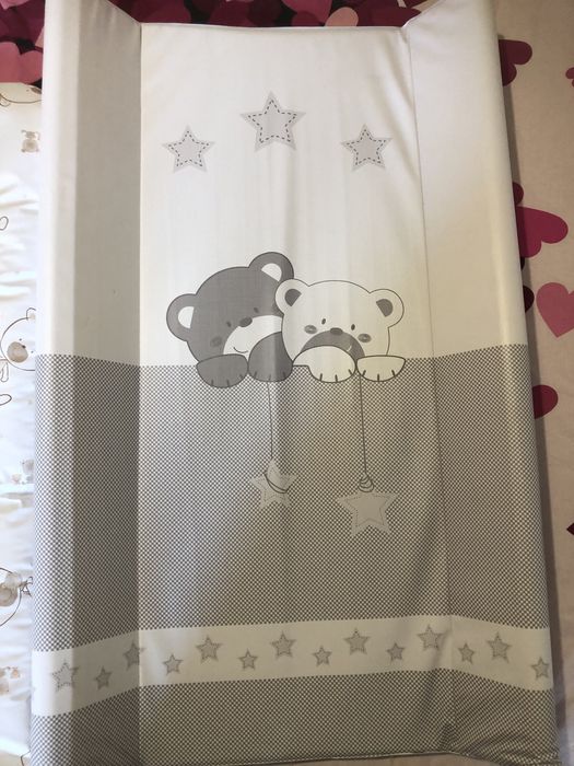 Бебешки чисто нови повивалници с мечета