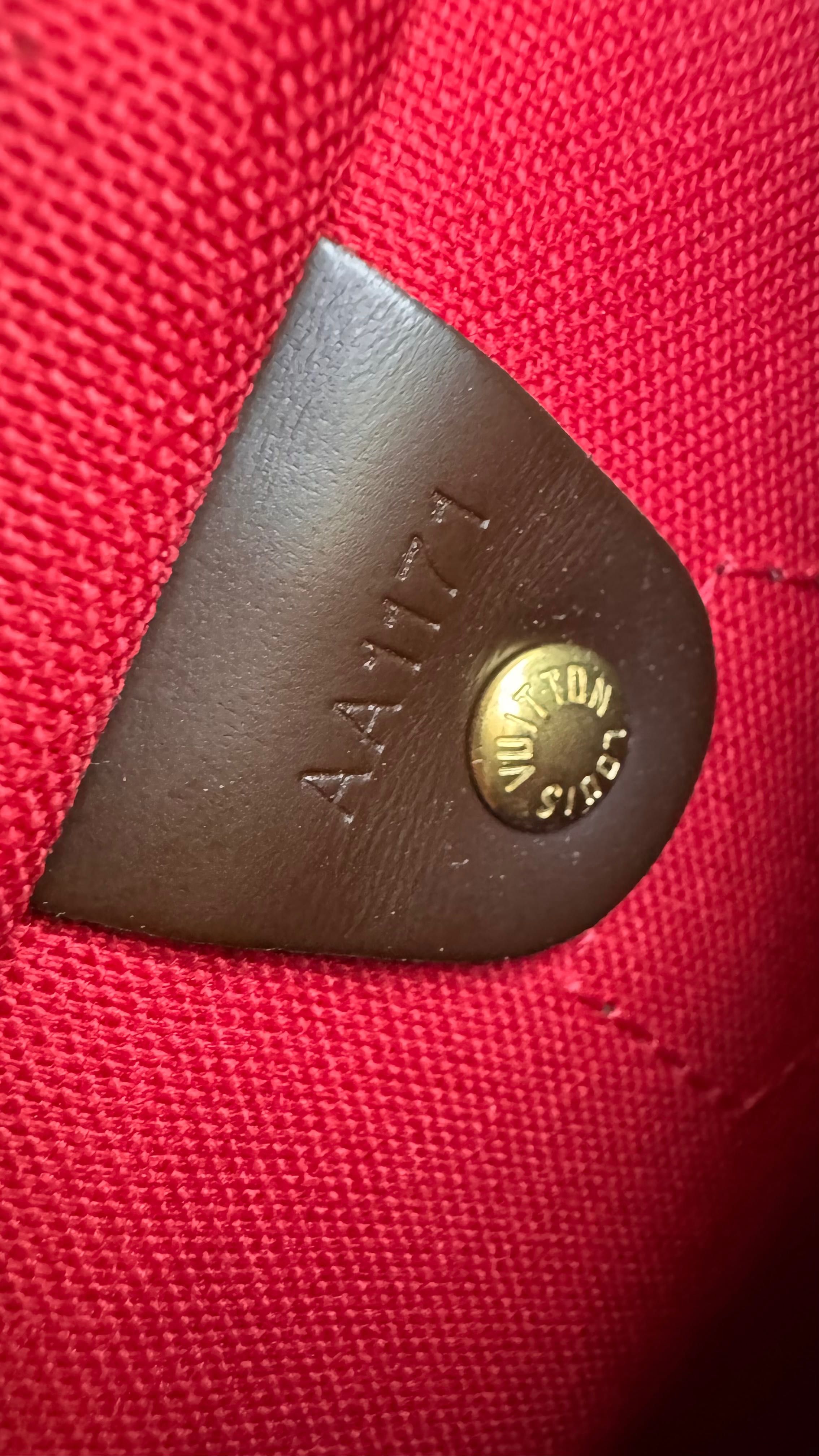 Geanta Louis Vuitton originala-piele naturală maro