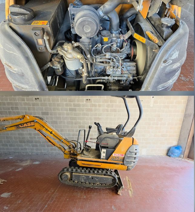 Miniexcavator Komatsu PC 15 mini excavator 1277h ORIGINALE