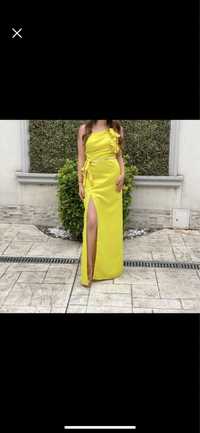 Rochie bby galbena