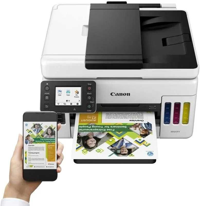 МФУ струйное Canon MAXIFY GX7040, A4, белый