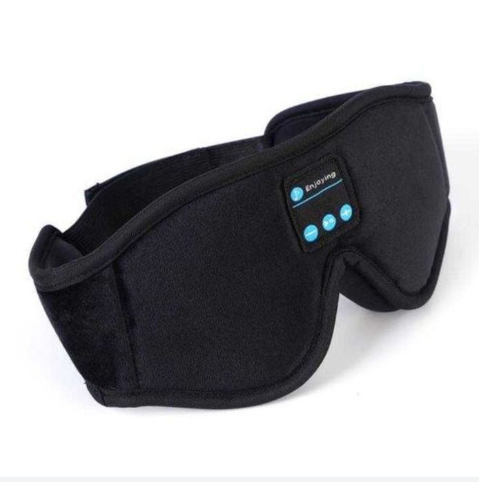 Безжични слушалки с bluetooth в музикална маска за очи