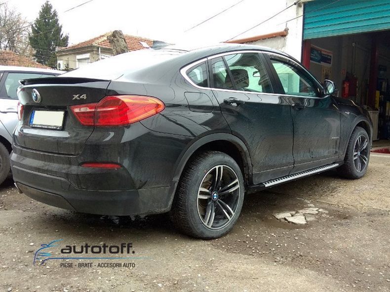 Praguri BMW X4 F26 (2014+) din aluminiu