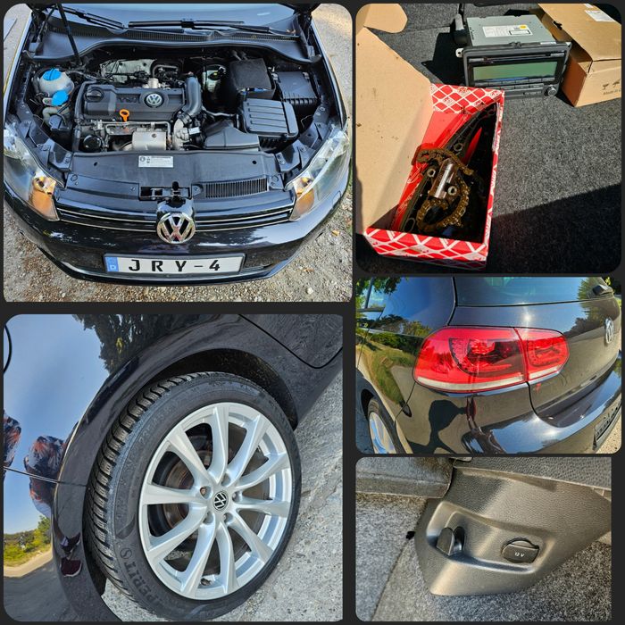 VW Golf 6 1.4TSI HIGHLINE Navigatie Clima ÎncălzireScaune Cameră Euro5