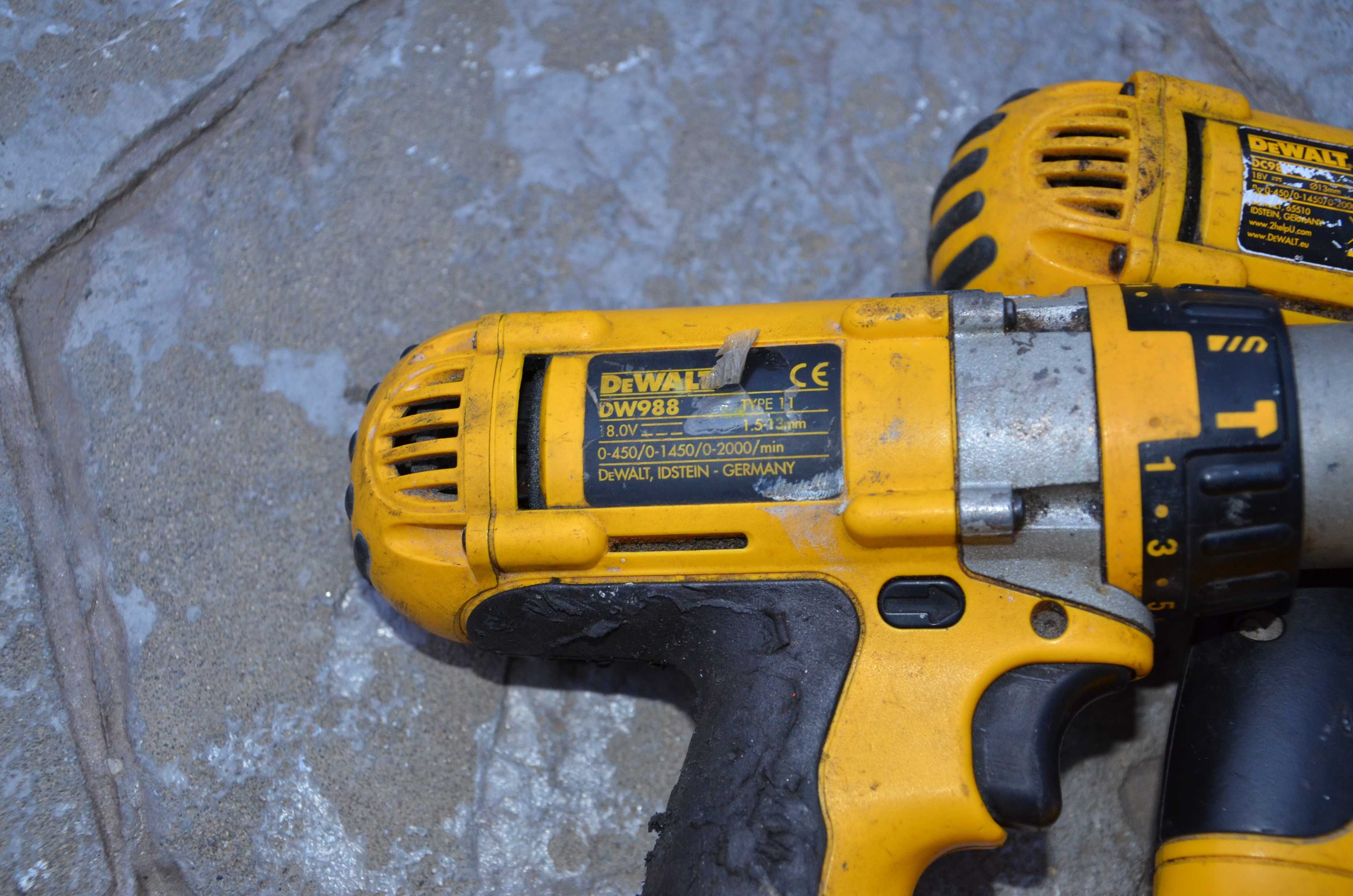 filetanta percutie DeWalt 18v si 14 v originale