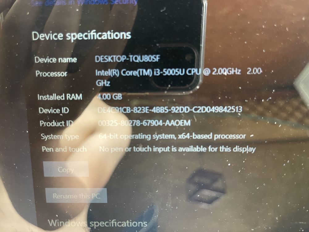 Laptop lenovo g50 ssd