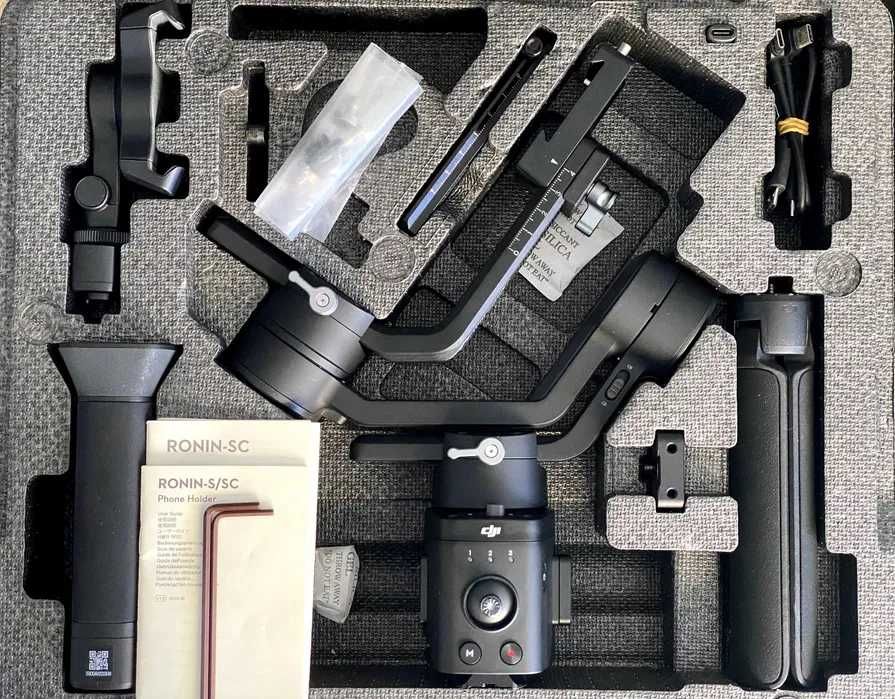 Stabilizator DJI Ronin-SC RSC GIMBAL pt camere DSLR mirrorless COMPLET