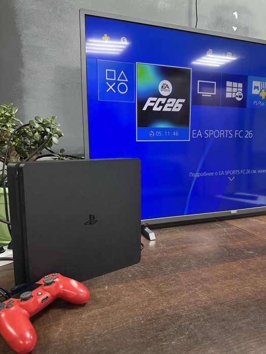 Sony PlayStation 4 Slim 1TB + FC26. Рассрочка 0-0-12
