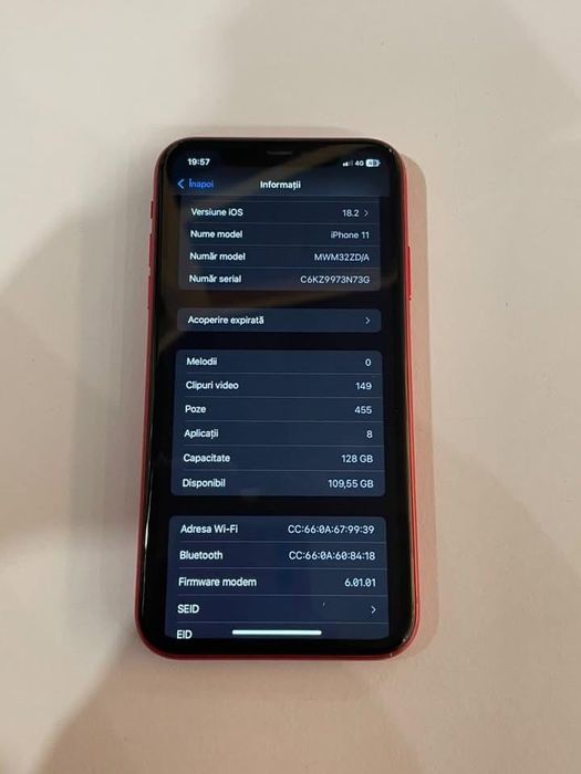 Vând iPhone 11 de 128gb‼️