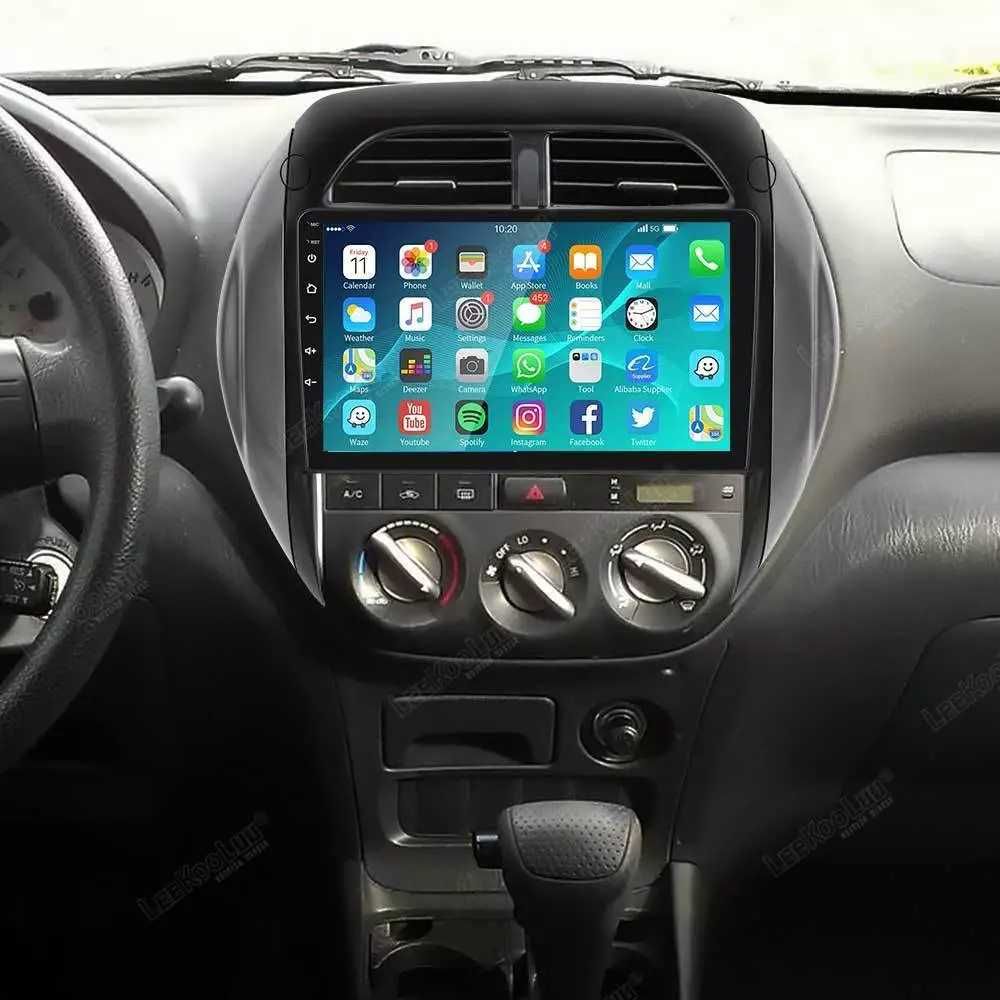Мултимедия Двоен дин за Toyota RAV4 Андроид екран 9" навигация Android