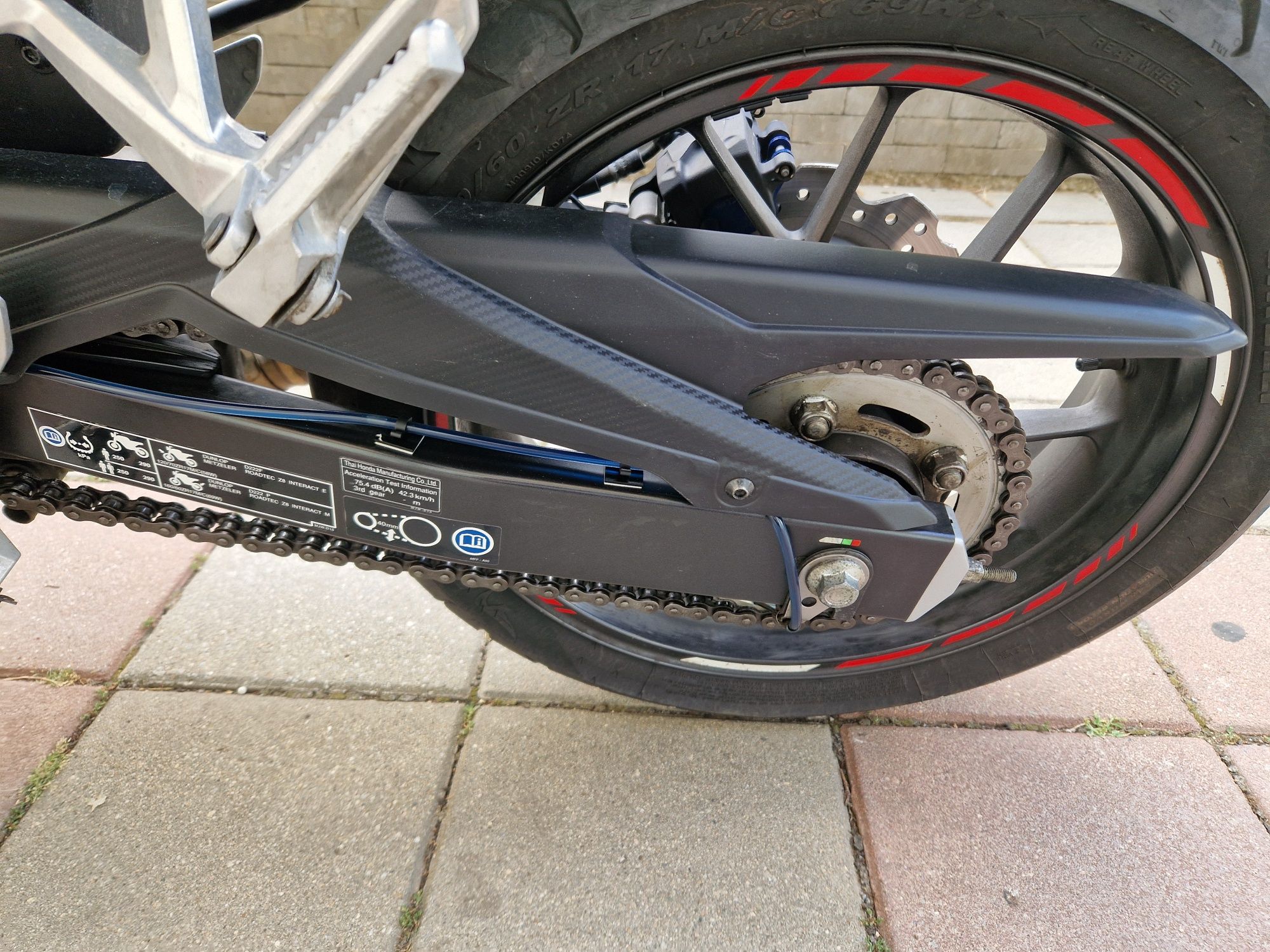Honda 500F, турър