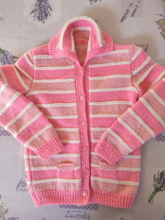 Ръчно плетиво, жилетки, пуловерчета, елеци за деца