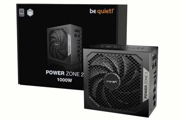Чисто ново! Гаранция Захранване be quiet! POWER ZONE 2 1000W Platinum