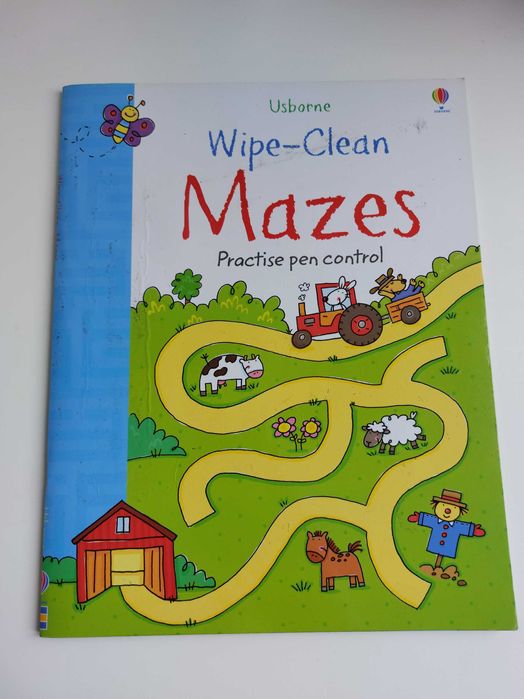 Carti educative Usborne wipe-clean