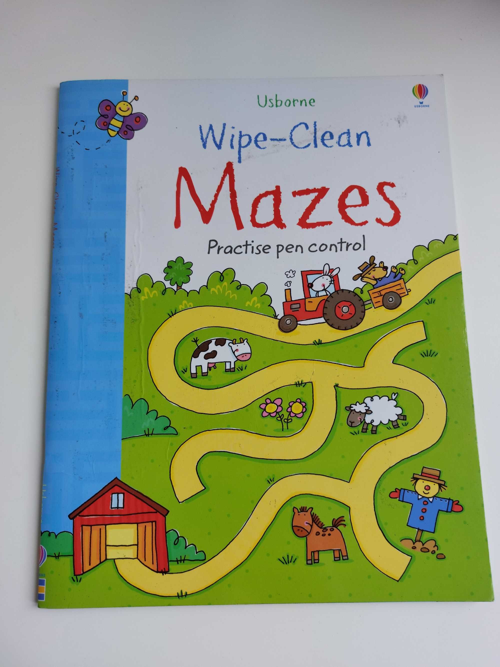 Carti educative Usborne wipe-clean