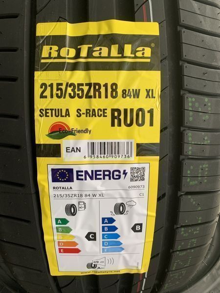 Нови летни гуми ROTALLA SETULA S-RACE RU01 215/35R18 84W XL НОВ DOT