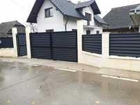 Construim garduri din panou jaluzele, sipca metalica, BCA tabla plasa