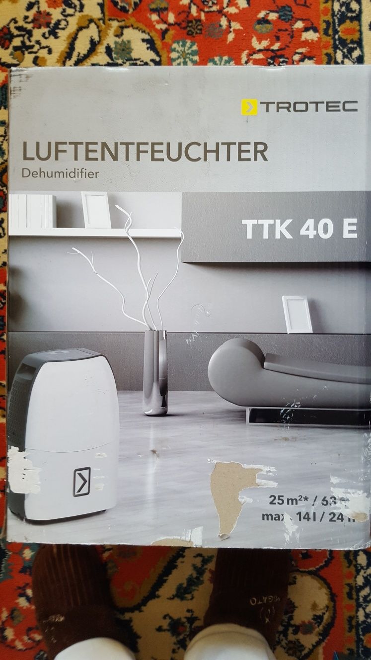 Dezumidificator TTK40E. Ca nou!!!