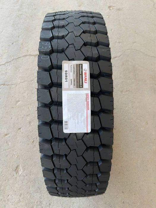 Грузовые шины 315/80R22.5 Wanli (20pr)