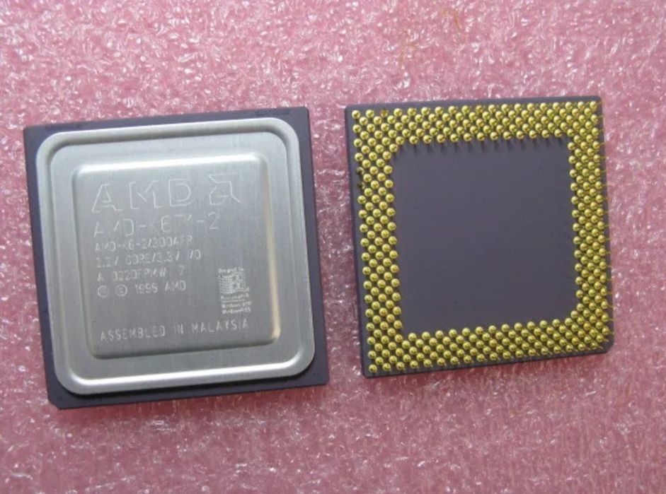 Продам процессоры amd k6-2 в количестве 120шт новые