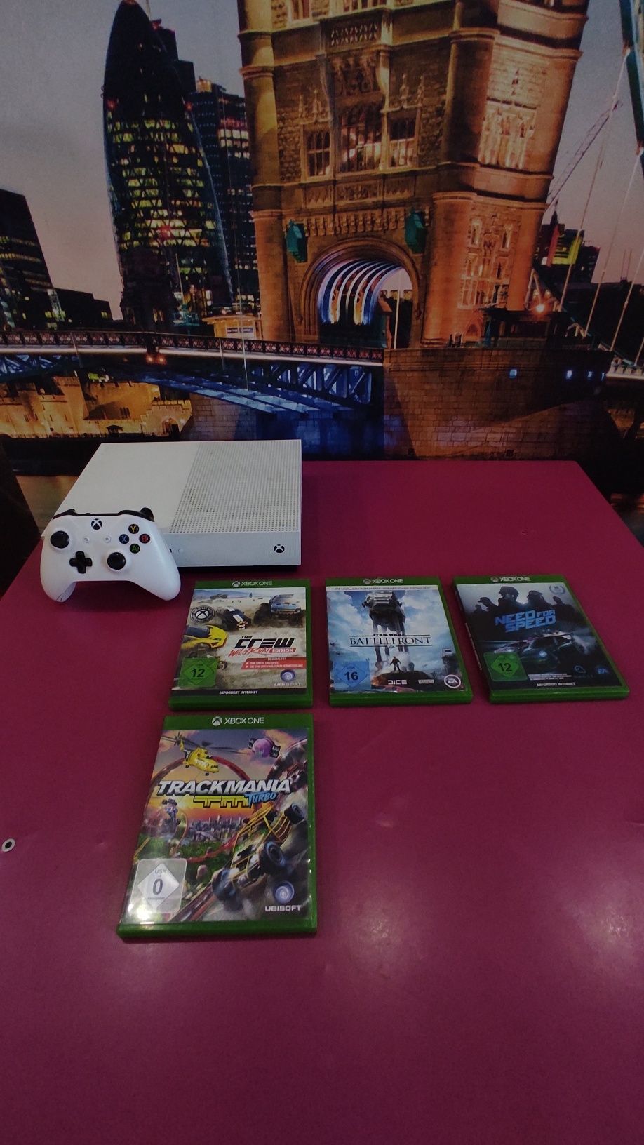 Продаю Xbox One S с под. играми или обмен