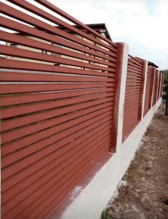 Vând garduri, diferite materiale și modele bca plasa bordurata sipca