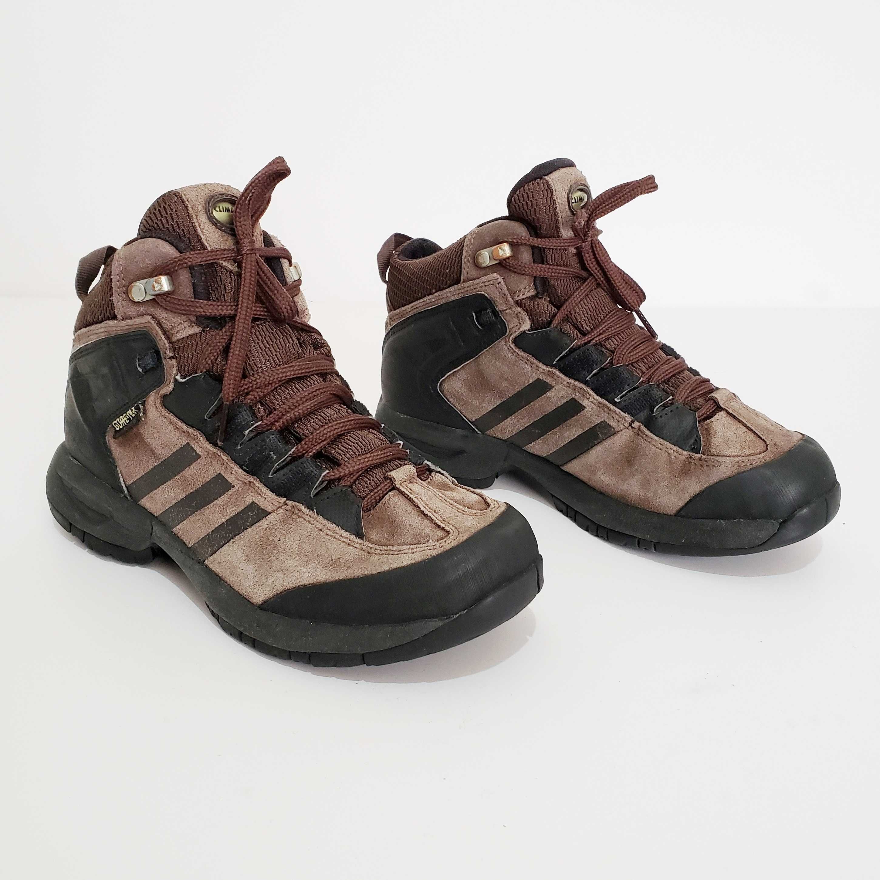 Adidas Gore-tex Climaproof Маратонки Ботуши Обувки Велур Кожа 35 22cm